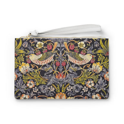 Clutch Bag - William Morris Strawberry Thief Design large