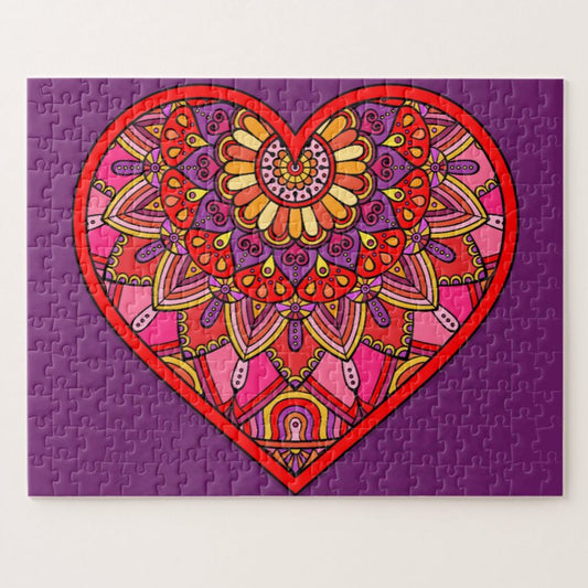 Colorful heart Puzzle