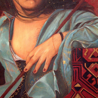Circassian Beauty Hand Detail after Jean Leone Gerome