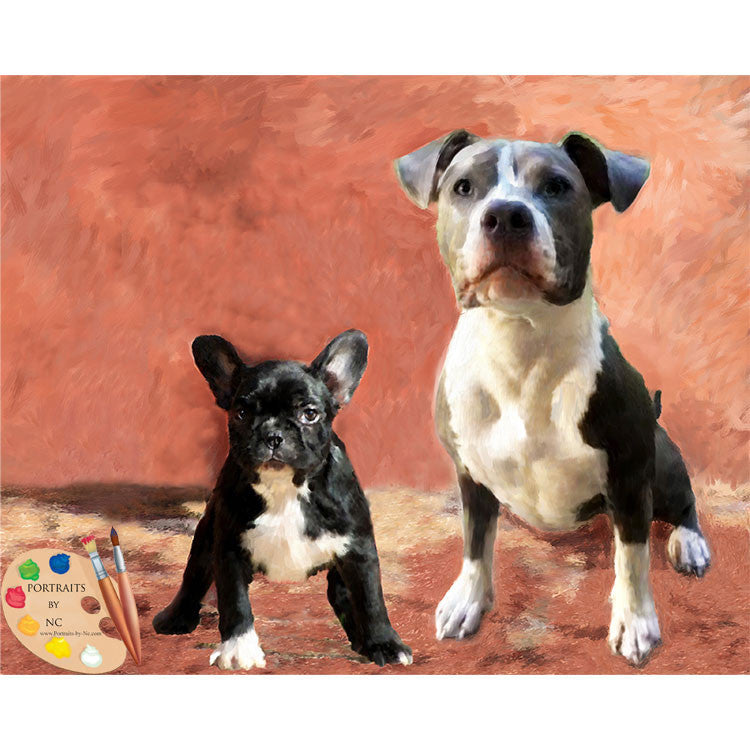 Group Dog Painting 380