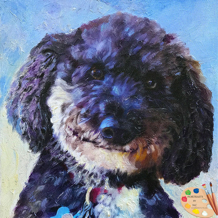 Doodle Dog Portrait 556