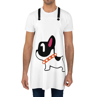 APRON WITH PUPPY DESIGN