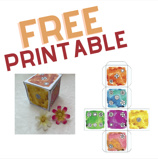 Colorful Box Free Printable
