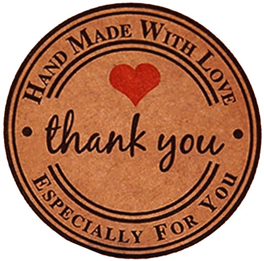 Thank you and Handmade Stickers - 3 Free Downloadable PDF for Cricut Design Space