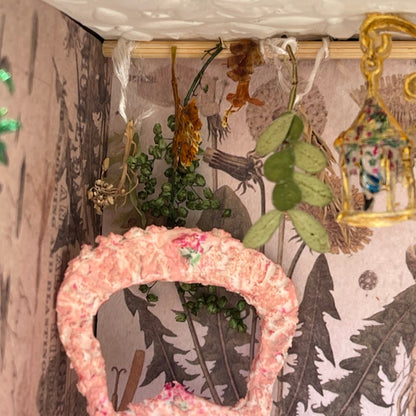 The Herbalist Shop Miniatur Room Box Diorama im Maßstab 1:24