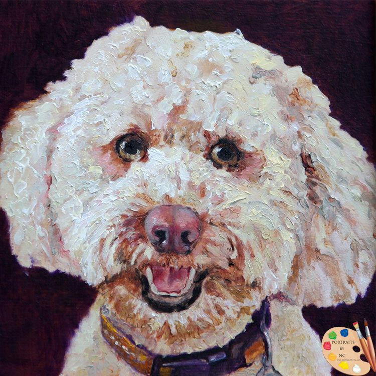 Labradoodle Painting 162