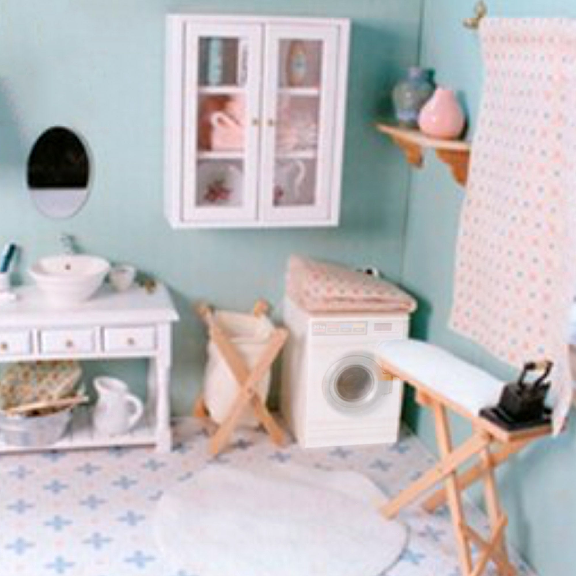 Dollhouse on sale laundry room