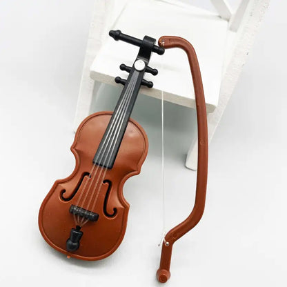 Miniatur-Violine - Puppenhaus-Zubehör - Miniatur-Instrument
