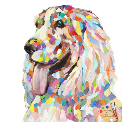 Cocker Spaniel Dog Portrait 331 - Portraits by NC