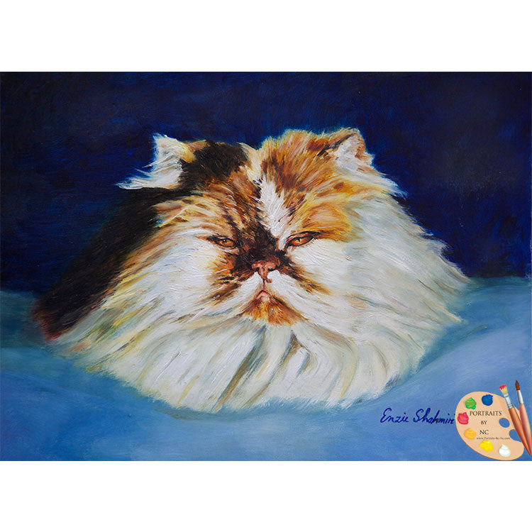 Persian Cat Painting 187