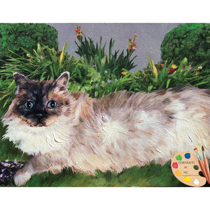 Ragdoll Cat Painting 528