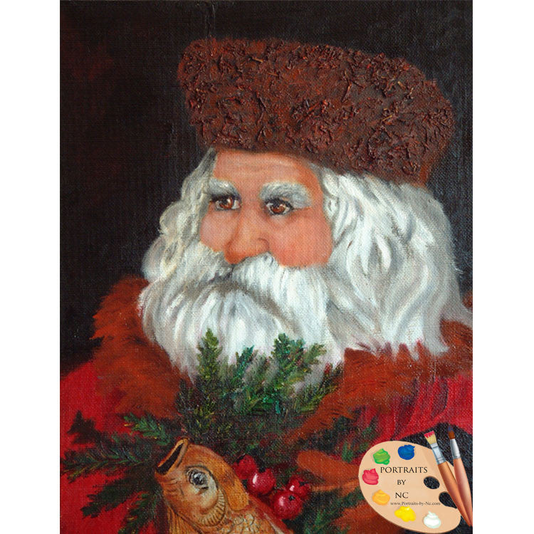 Santa Christmas Painting 88