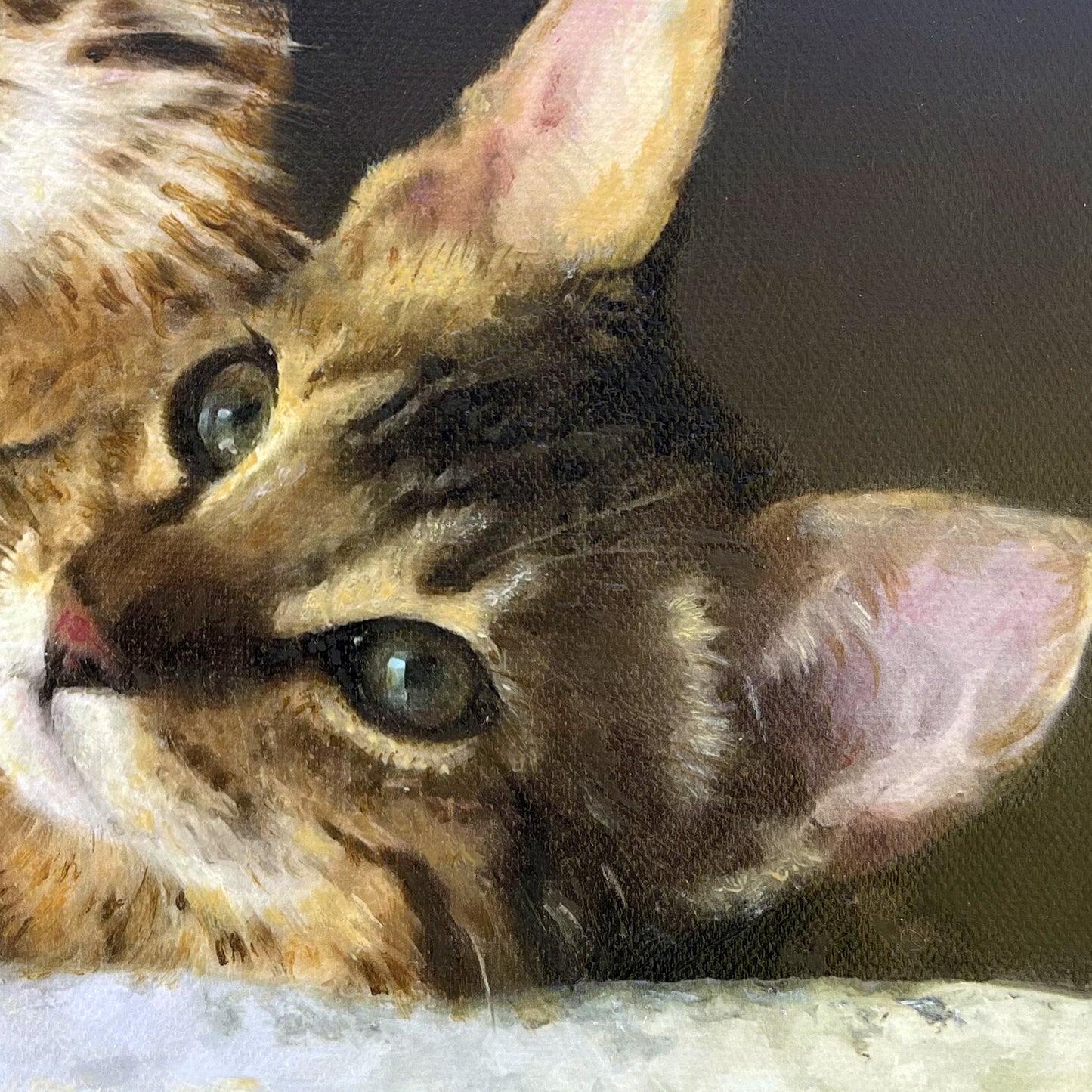 Savannah Cats Oil Portrait