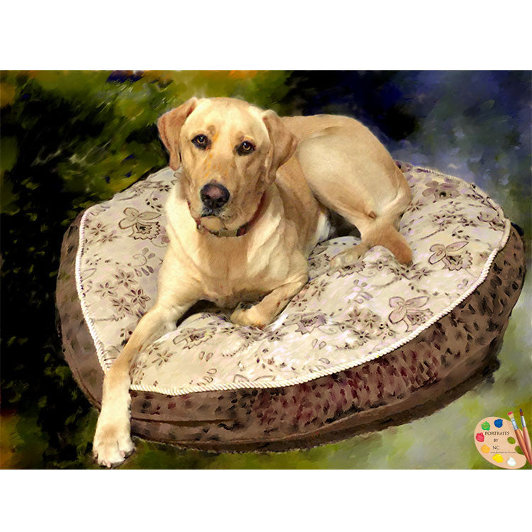 Labrador Pet Painting 363