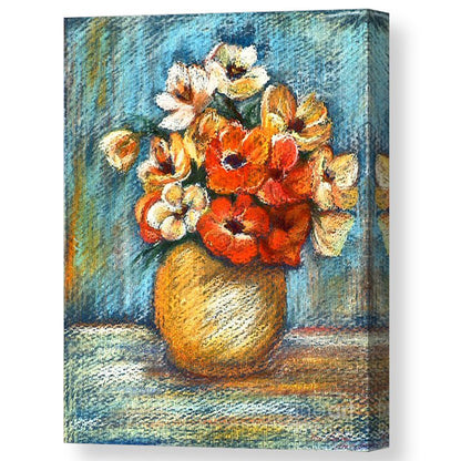 The Spring Bouquet Floral Canvas Print