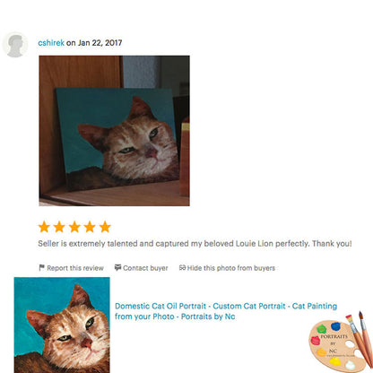 Review for Tabby Cat Portrait 550