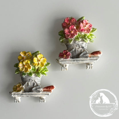 Décor floral miniature