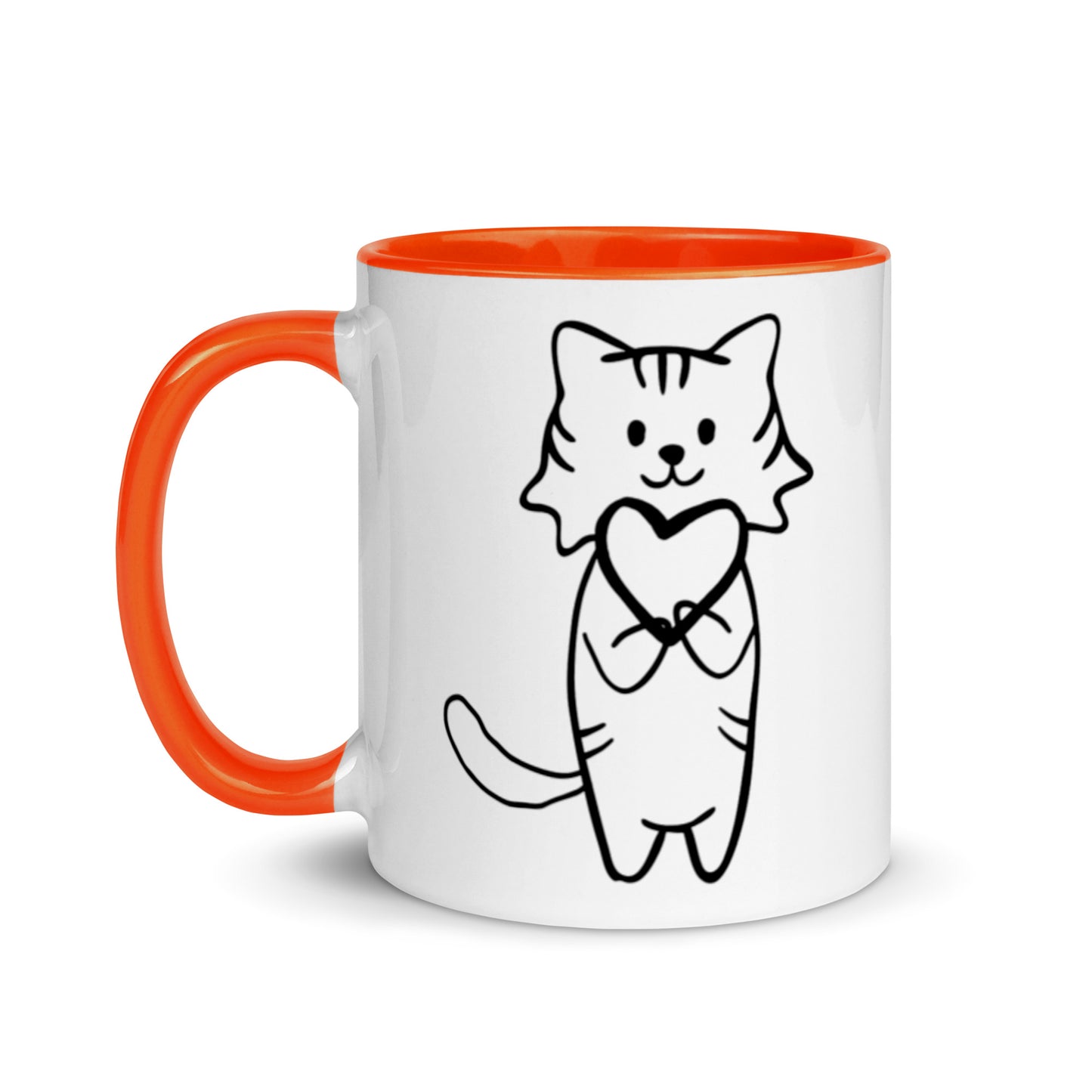 Paw-sitive Vibes Only Mug with Color Inside