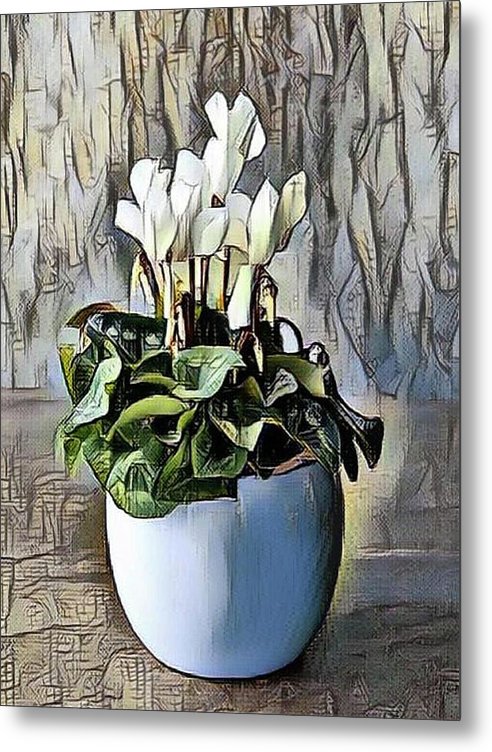 Cyclamen Metal Print