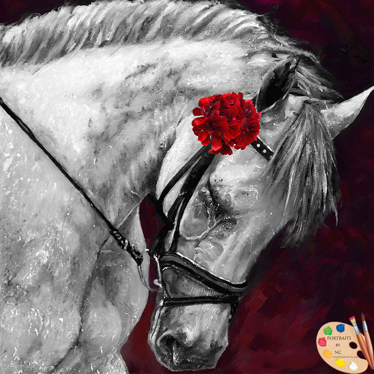 Horse Painting 433