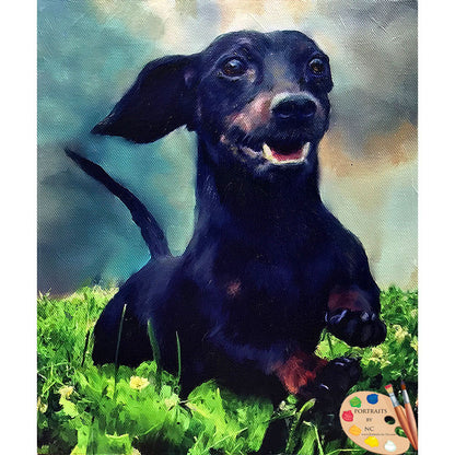 Wiener Pet Portrait 540