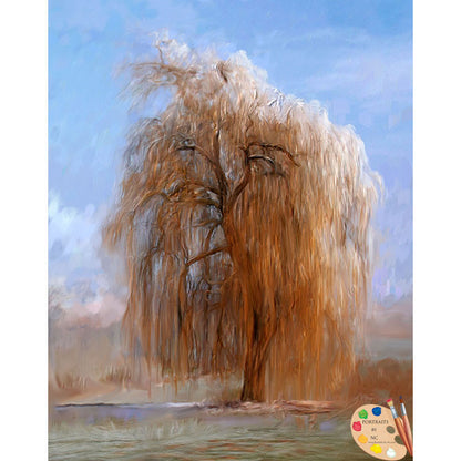 Painting of Willow Tree 299